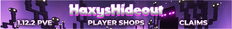 Haxys 1122 Pack Minecraft Server banner
