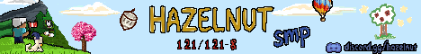 Hazelnut Network Minecraft Server banner