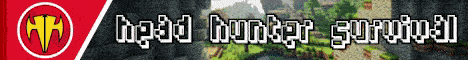 Head Hunter Community Minecraft Server banner