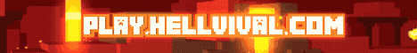 Hellvival Nether Survival Minecraft Server banner