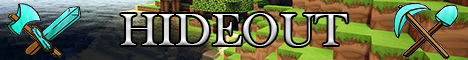 HideoutSMP Minecraft Server banner