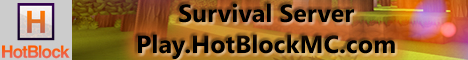 HotBlockMC Minecraft Server banner