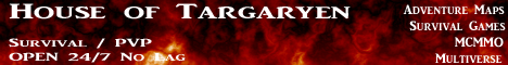 House of Targaryen Minecraft Server banner
