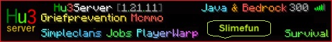 hu3server Minecraft Server banner