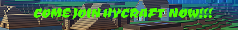 Hycraft Minecraft Server banner