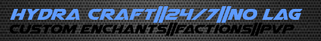 HydraCraft Minecraft Server banner