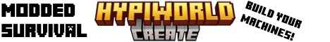 Hypiworld Minecraft Server banner
