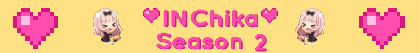 InchikaCraft Season 2 Minecraft Server banner