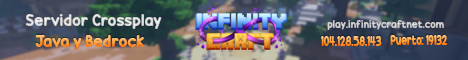 Infinity Craft Minecraft Server banner