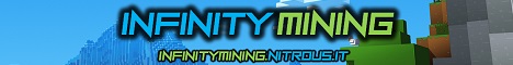 Infinity Mining Minecraft Server banner