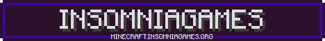 Insomniagames Minecraft Server banner