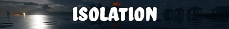 Isolation Minecraft Server banner