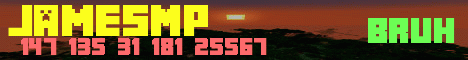 JameSMP Minecraft Server banner