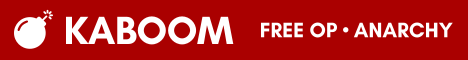 Kaboom Minecraft Server banner