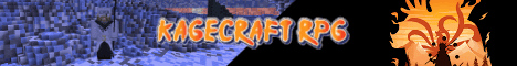 KageCraft RPG - Naruto Minecraft Server banner