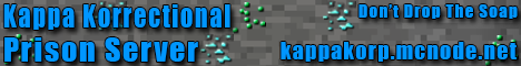 KappaKorrectional Minecraft Server banner