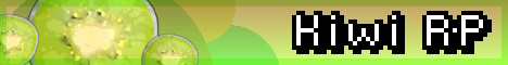 KiwiRP Minecraft Server banner