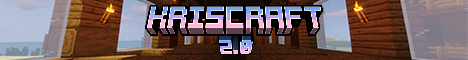 KrisCraft 2.0 Minecraft Server banner
