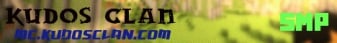 Kudos Clan Minecraft Server banner