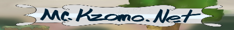 Kzomo Minecraft Server banner