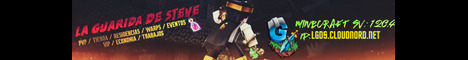 La Guarida De Steve Minecraft Server banner