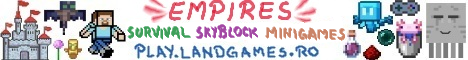 ☁️ LandGames.ro | Quality > Quantity 🌸 Minecraft Server banner