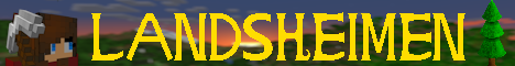 Landsheimen Minecraft Server banner