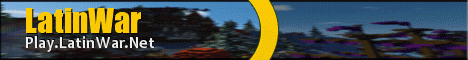 LatinWar Minecraft Server banner