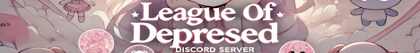 LeagueOfDepressed Minecraft Server banner