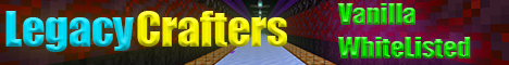Legacy Crafters Minecraft Server banner