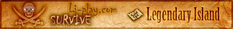 Legendary Island Minecraft Server banner