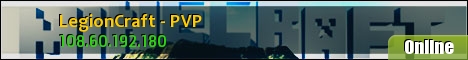 LegionCraft Minecraft Server banner