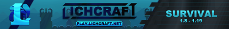 Lichcraft Minecraft Server banner