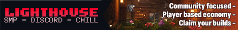 Lighthouse MC Minecraft Server banner