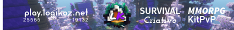 Logikoz Network v0.1-alpha Minecraft Server banner