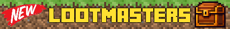 LootMasters Minecraft Server banner
