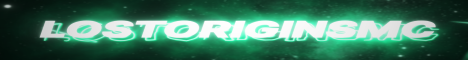 LostOriginsMC Minecraft Server banner