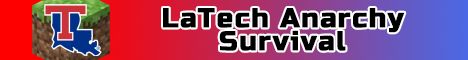 Louisiana Tech SMP Minecraft Server banner