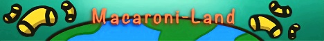macaroni-land Minecraft Server banner