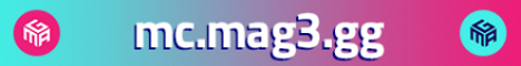 MAG3 MC Minecraft Server banner