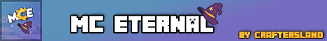 MC Eternal by CraftersLand Minecraft Server banner