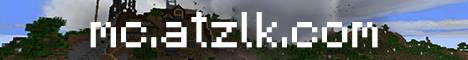 mc.atzlk.com Minecraft Server banner