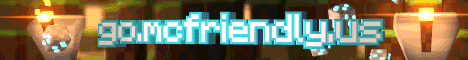 MCFriendly Minecraft Server banner