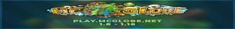 MCGlobe Minecraft Server banner