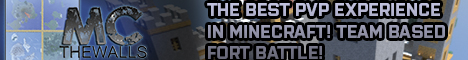 minecraft the Walls Minecraft Server banner