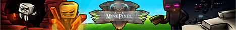 MinePixel Server Minecraft Server banner
