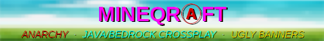MineQraft Minecraft Server banner