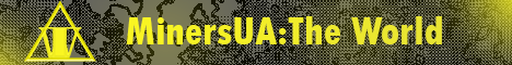 MinersUA Minecraft Server banner