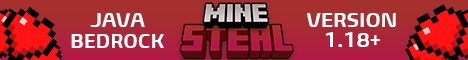 MineSteal Minecraft Server banner