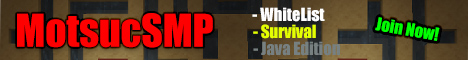 MotsucSMP Minecraft Server banner